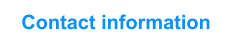 Contact information